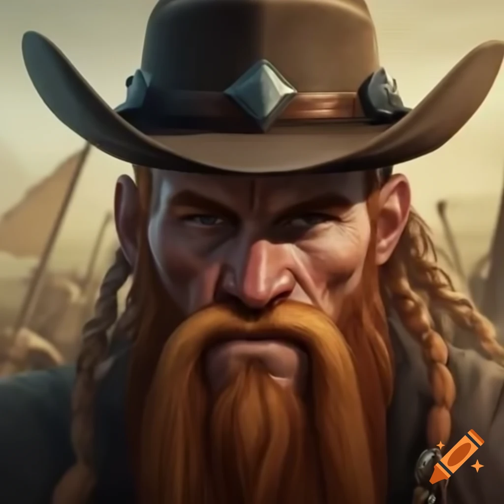 Comic book style football player blending Viking and cowboy elements