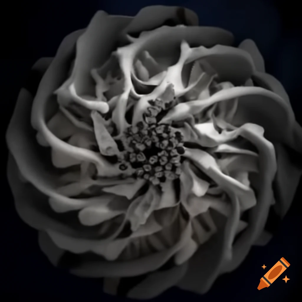 Abstract art featuring collaboration between MC Escher and HR Giger