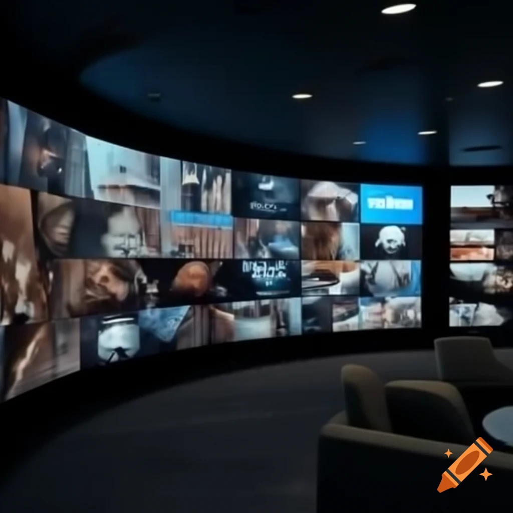 Built-in fully cinematic screen wall design