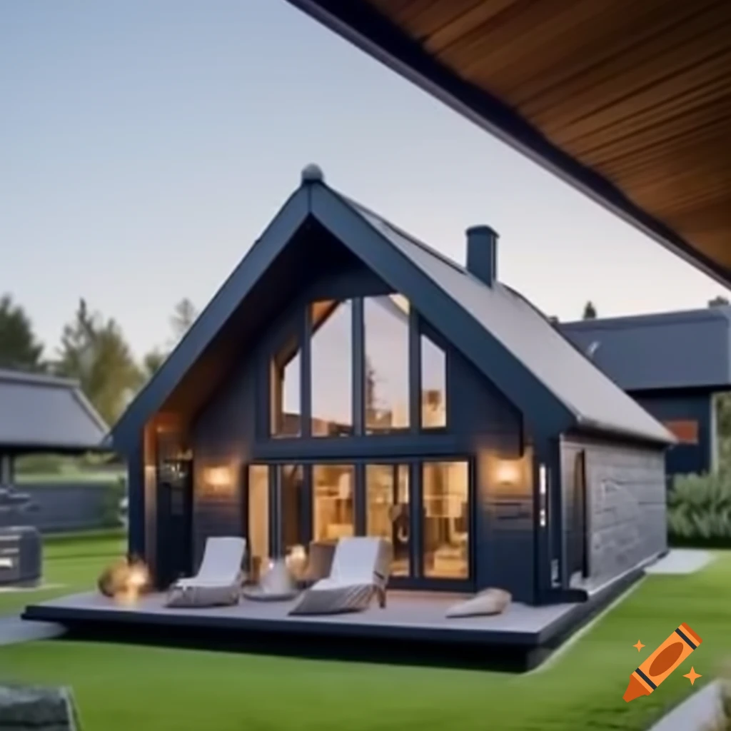 Scandinavian luxury summer house design