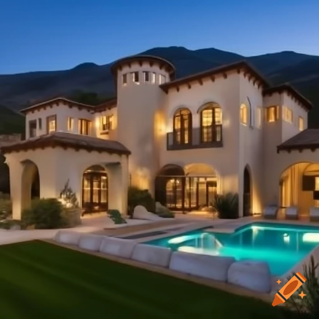 Luxury Mediterranean style house