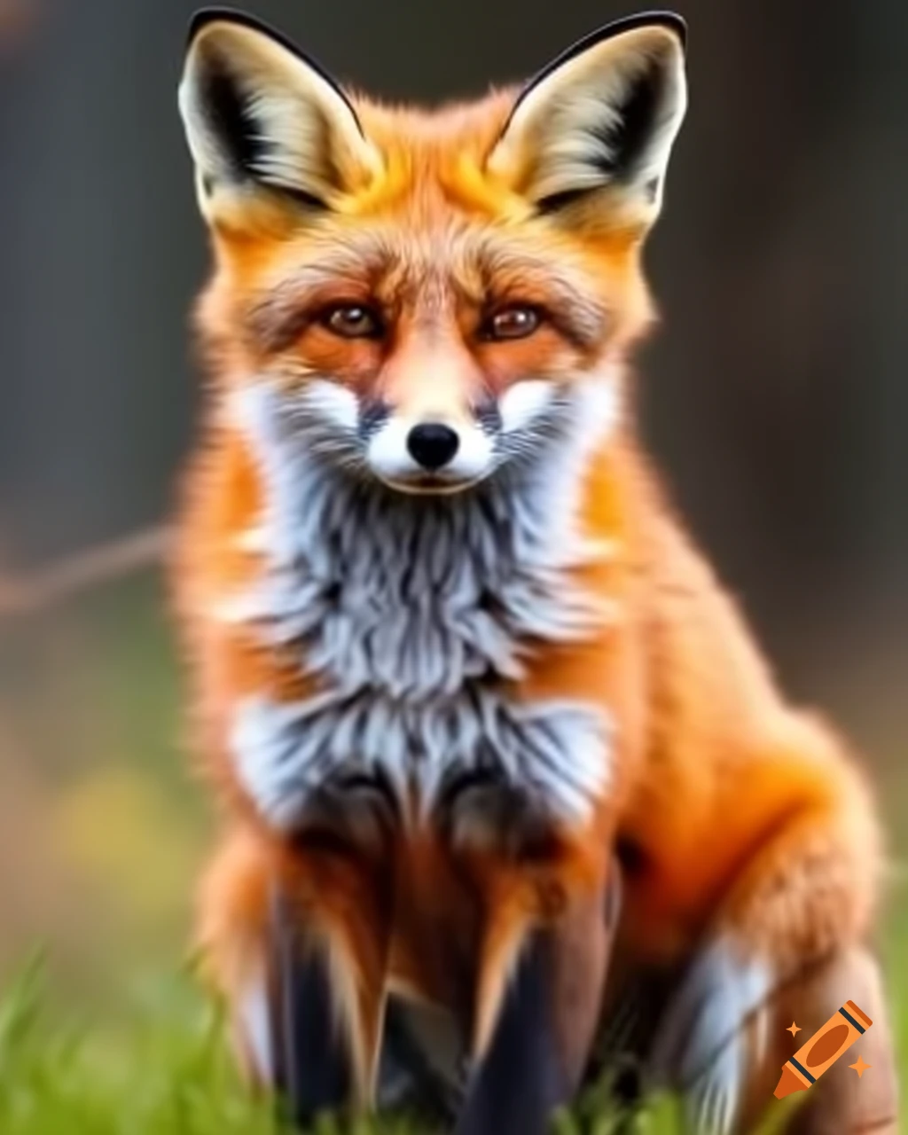 Fox in a natural setting