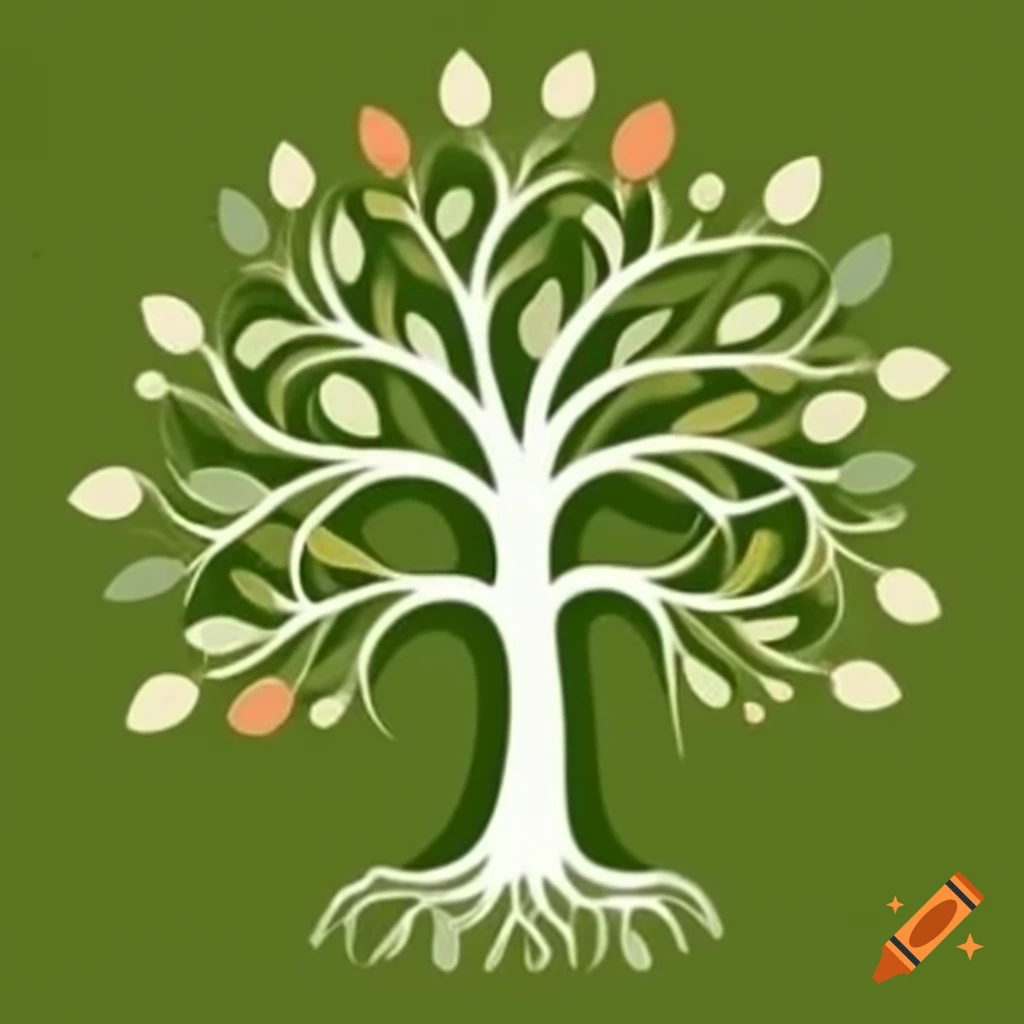 Tree inspired by acupuncture design