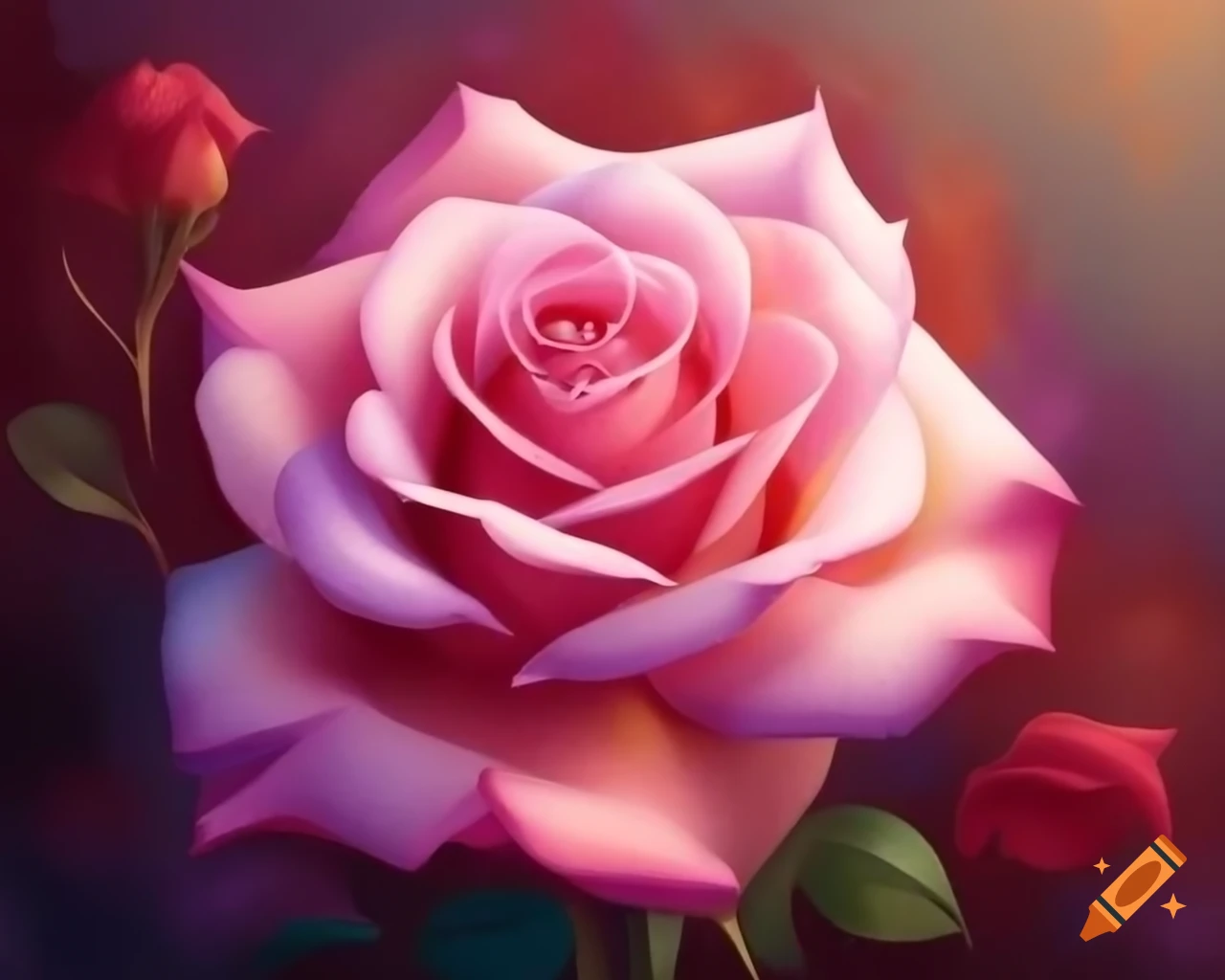 Close-up of a beautiful rose flower