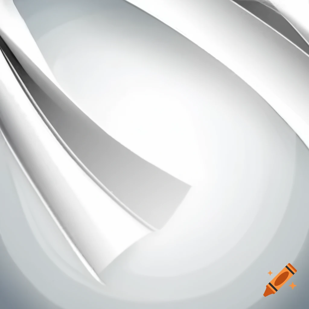 Silver silk fabric folded elegantly for a professional background