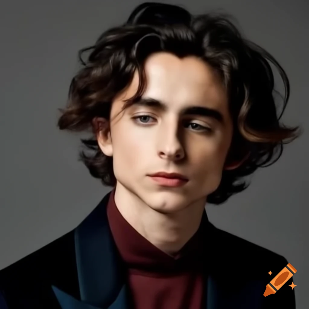 Timothee Chalamet actor portrait