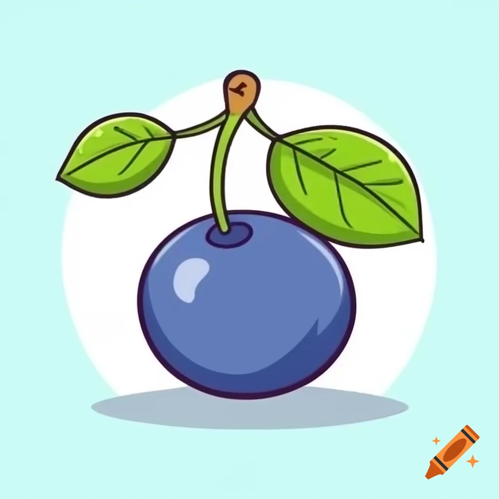 Lemon blueberry hybrid fruit
