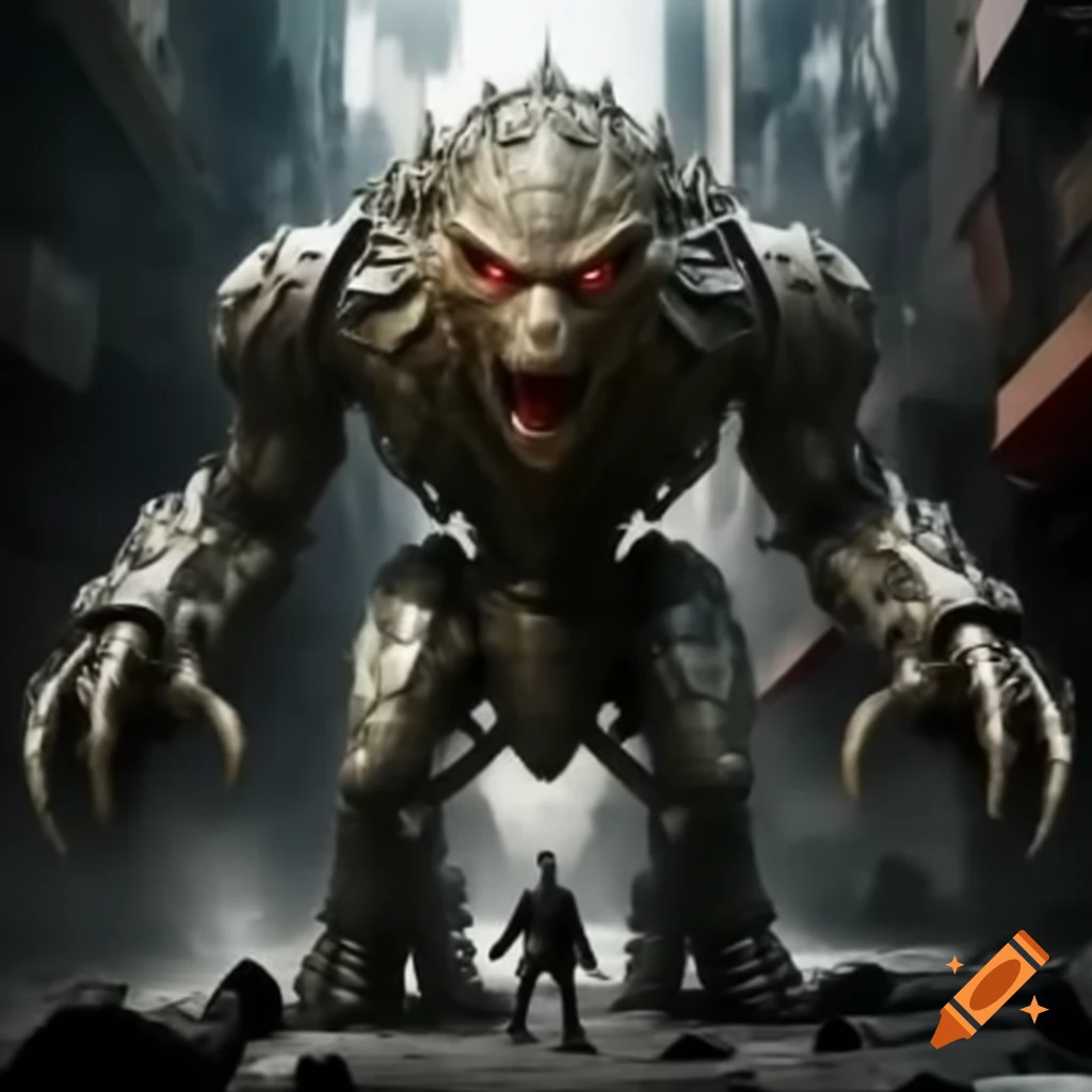 Intense alleyway fight involving a general, illustrating a complex dream