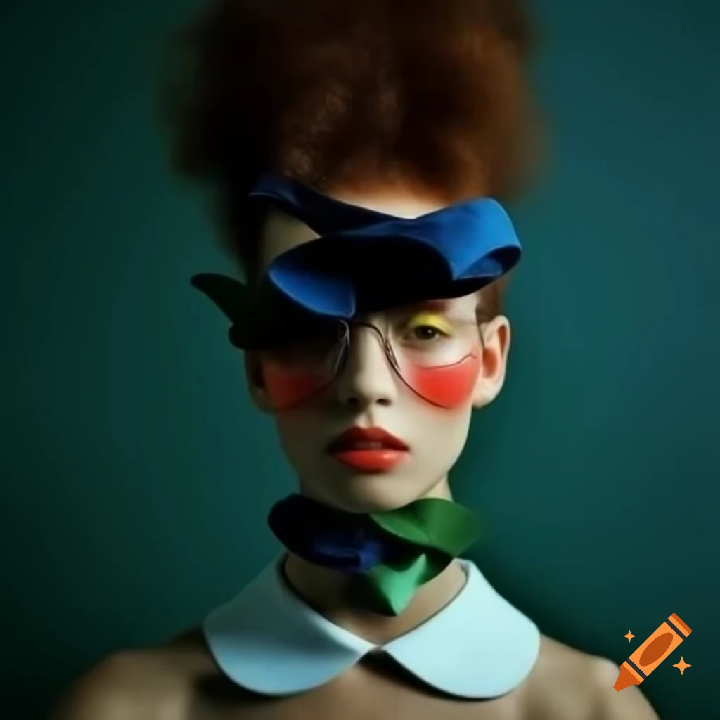 Surreal mod fashion design