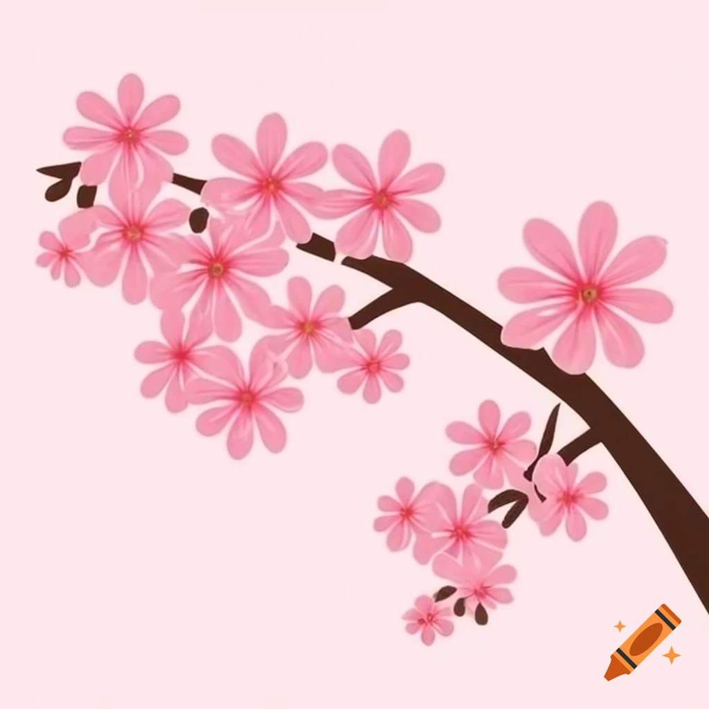 Cherry blossom tree showcasing vibrant pink flowers