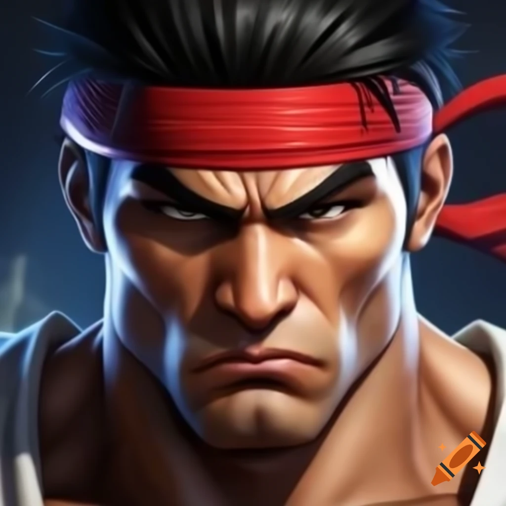 Ryu character from Street Fighter game