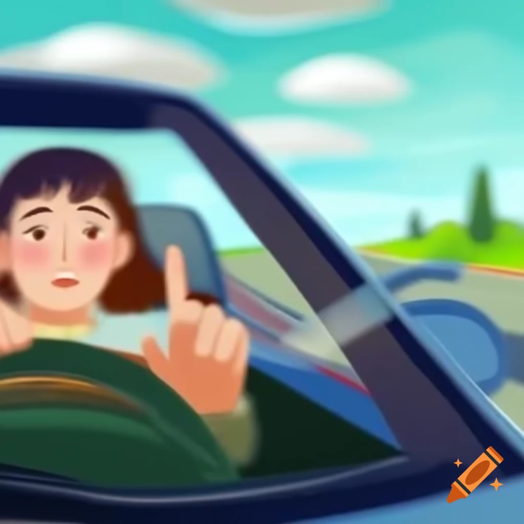Person pointing at a speeding car