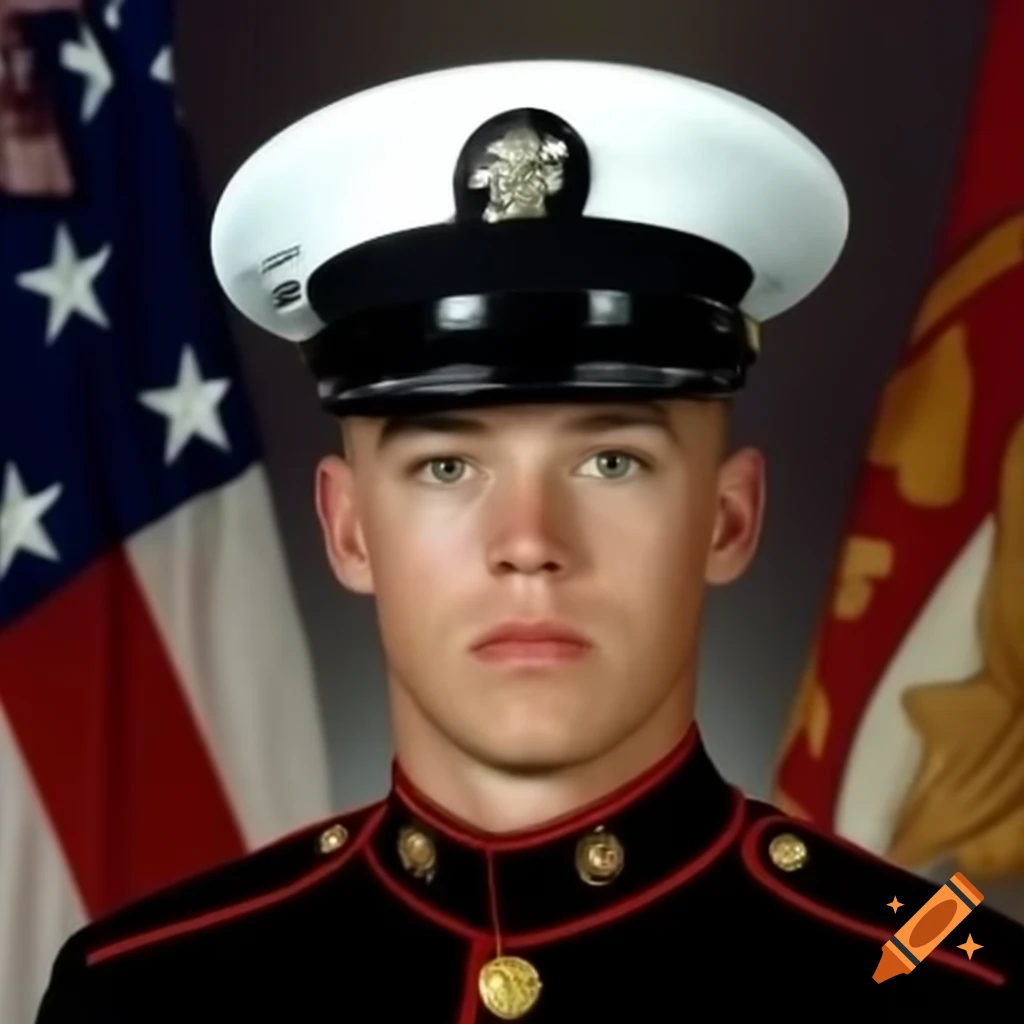 Kevin Zegers in marine uniform