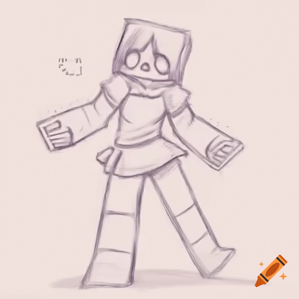 New Nether mob concept featuring a character design inspired by monster girl from Minecraft