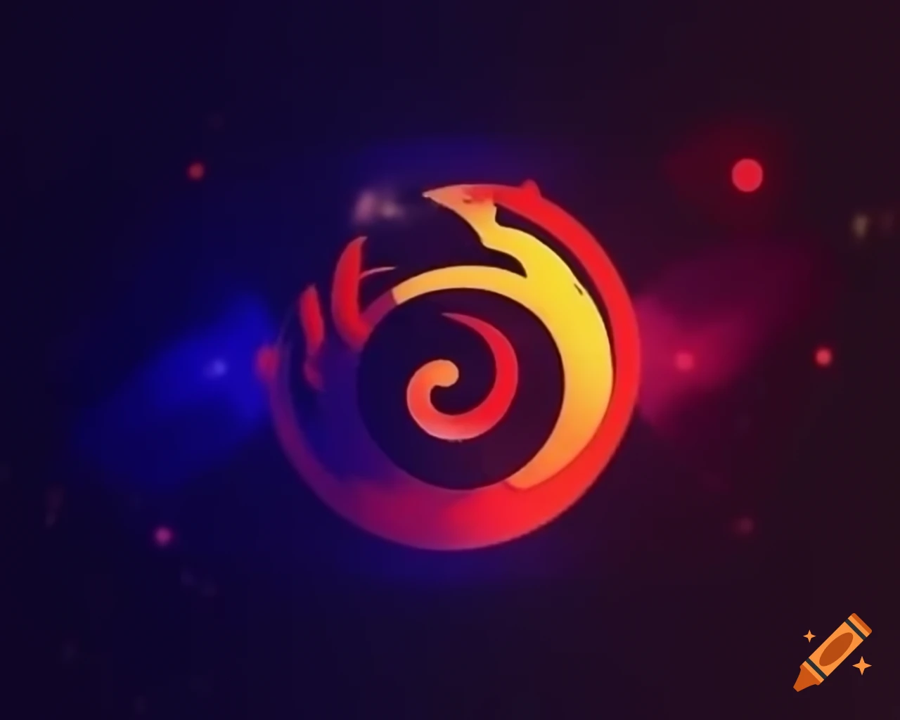 Blog logo featuring a phoenix with elements of dust and time