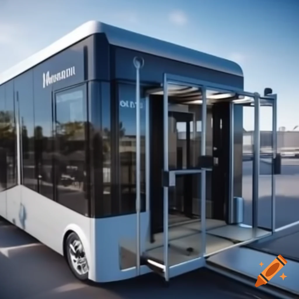 Exterior view of mobile gym designed for disabled individuals