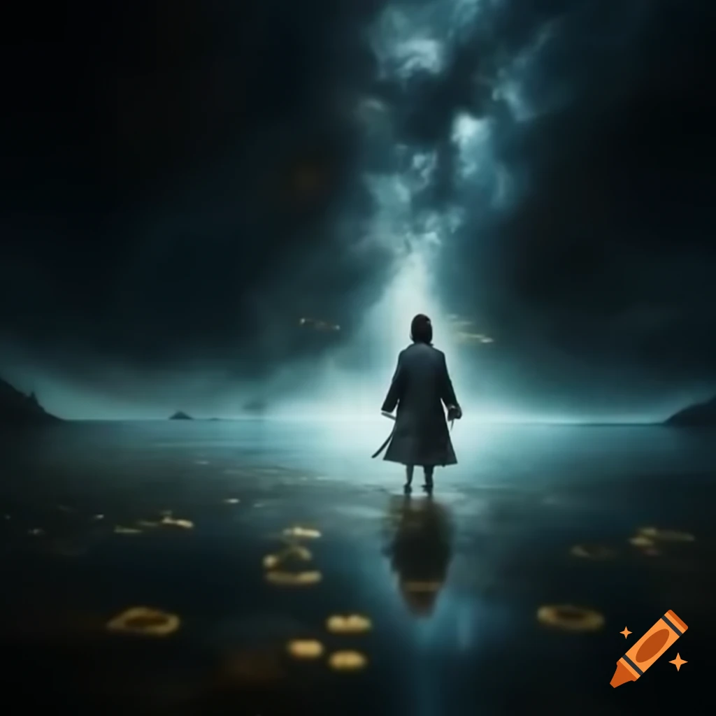 Emotional depiction of missing someone in heaven