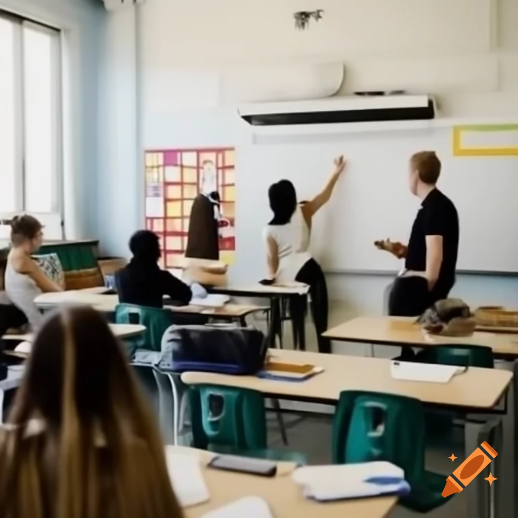 Employees learning in classroom with 5S steps on whiteboard