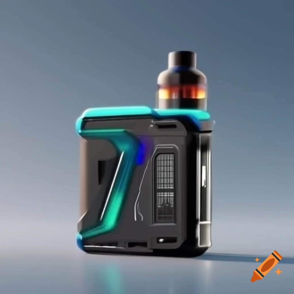 Technically advanced vaping device with safety features and modern technology
