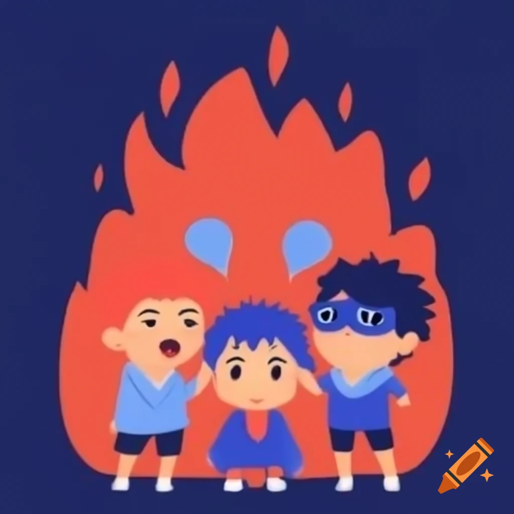 Cartoon Of Family And Friends Giving High fives On Craiyon