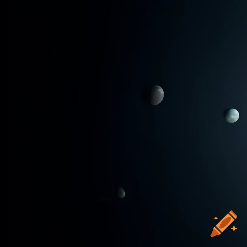 Minimalist space background featuring stars and cosmic elements