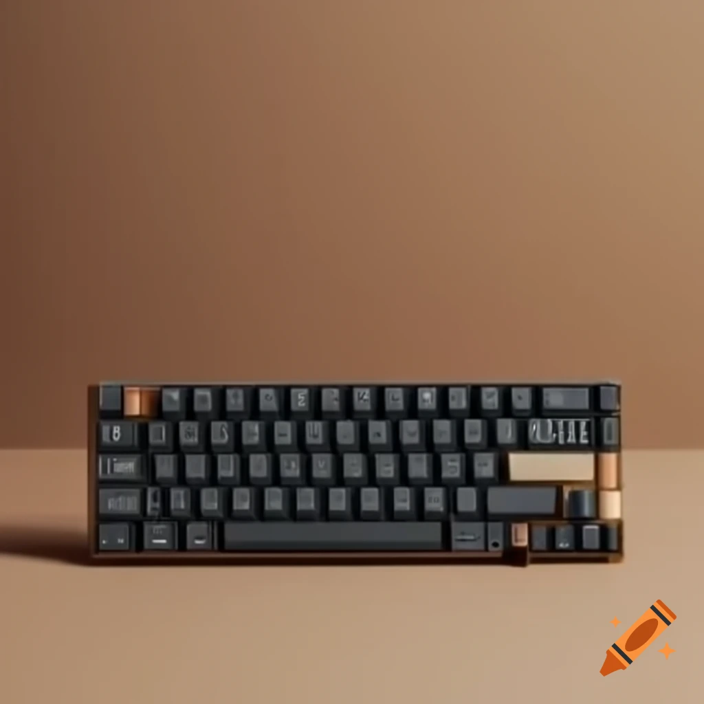 Keyboard featuring cuneiform script