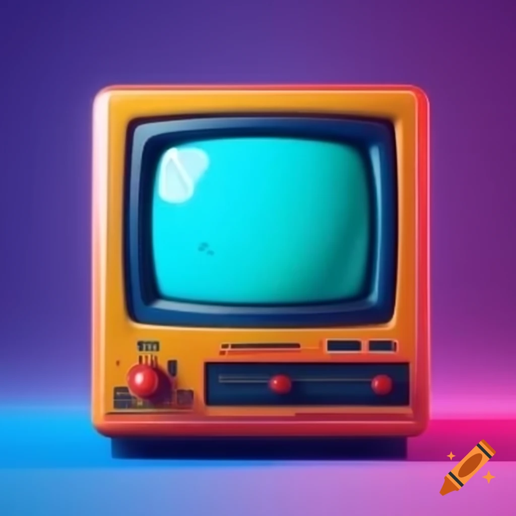 Vintage retro computer design