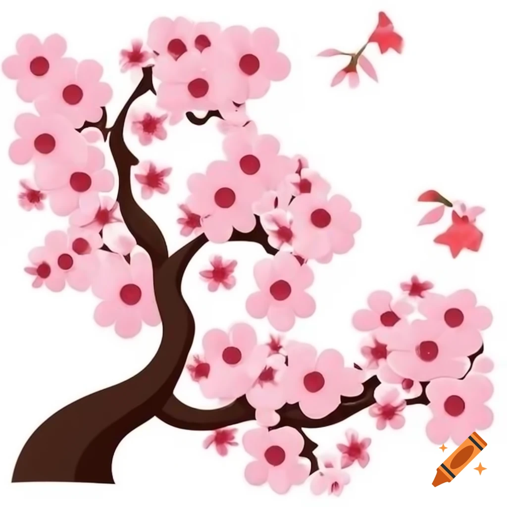 Cherry blossom tree showcasing vibrant pink flowers