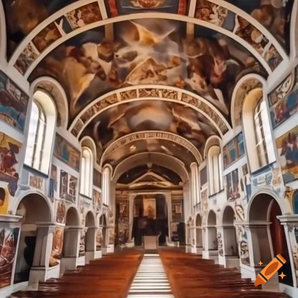Famous Sistine Chapel artwork and architecture