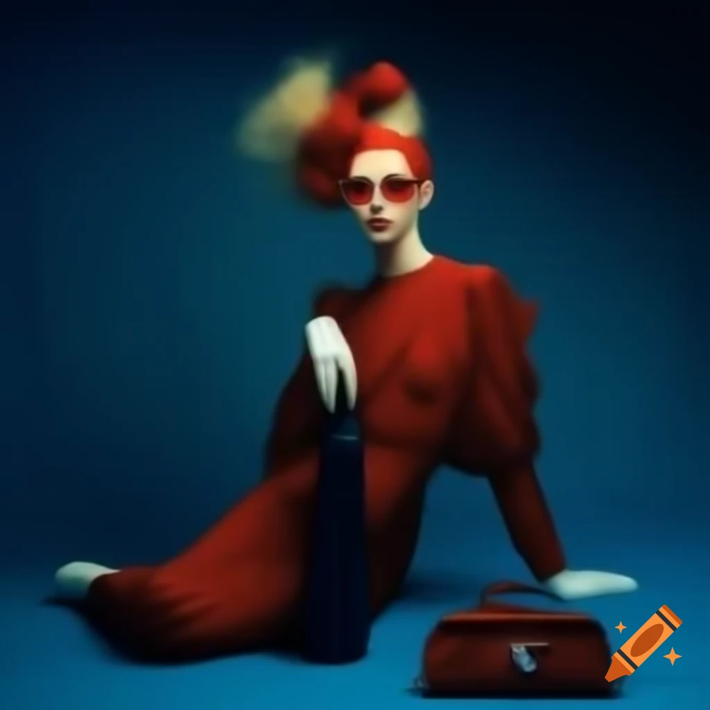Surreal mod fashion showcasing unique styles