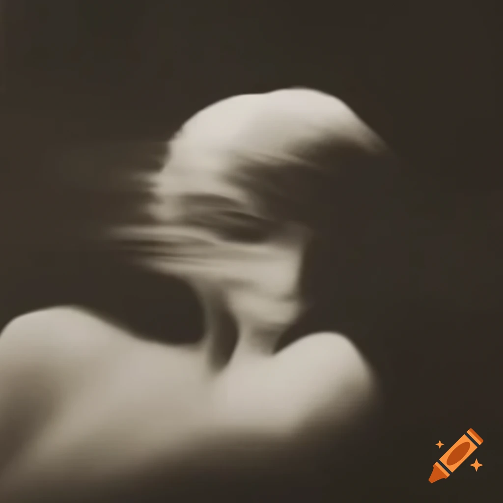 Surrealist artwork in black, grey, and sepia tones