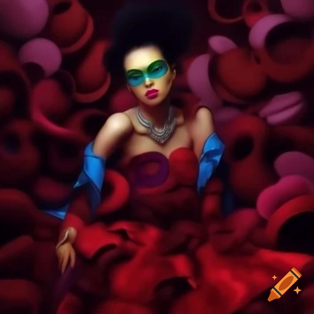 Surreal mod fashion showcasing unique styles