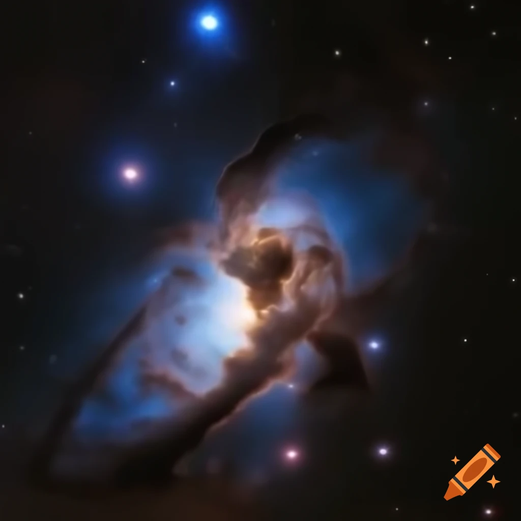 Cosmic surreal scene featuring Dream Weaver Joseph and Super Computer Deep Thought