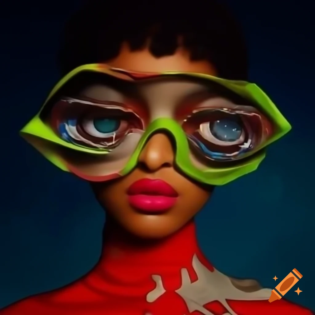 Surreal mod fashion showcasing unique styles