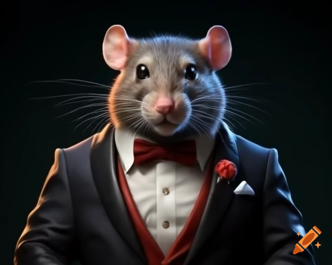 Rat in tuxedo themed from Lost Ark universe