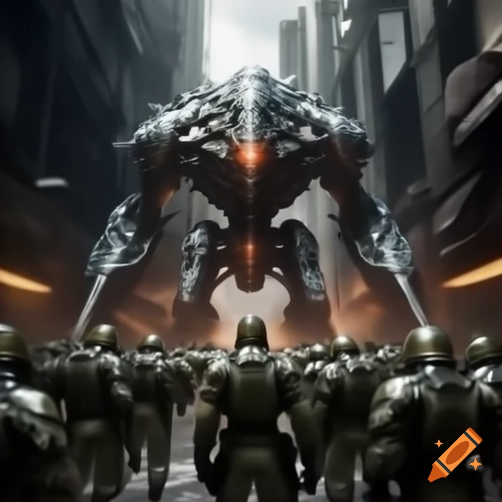 Intense alleyway fight involving a general, illustrating a complex dream