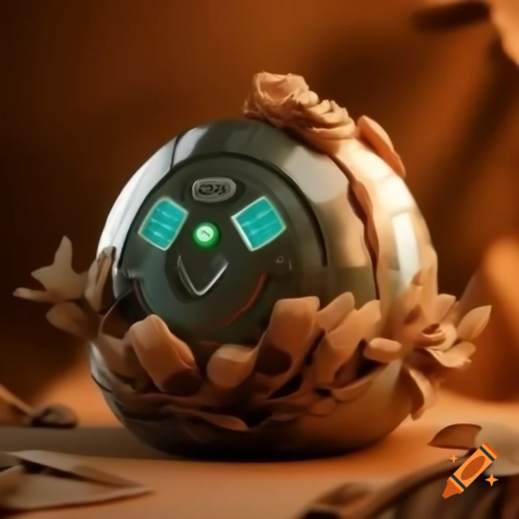 Cozy organic solarpunk e-reader with nature-inspired design elements