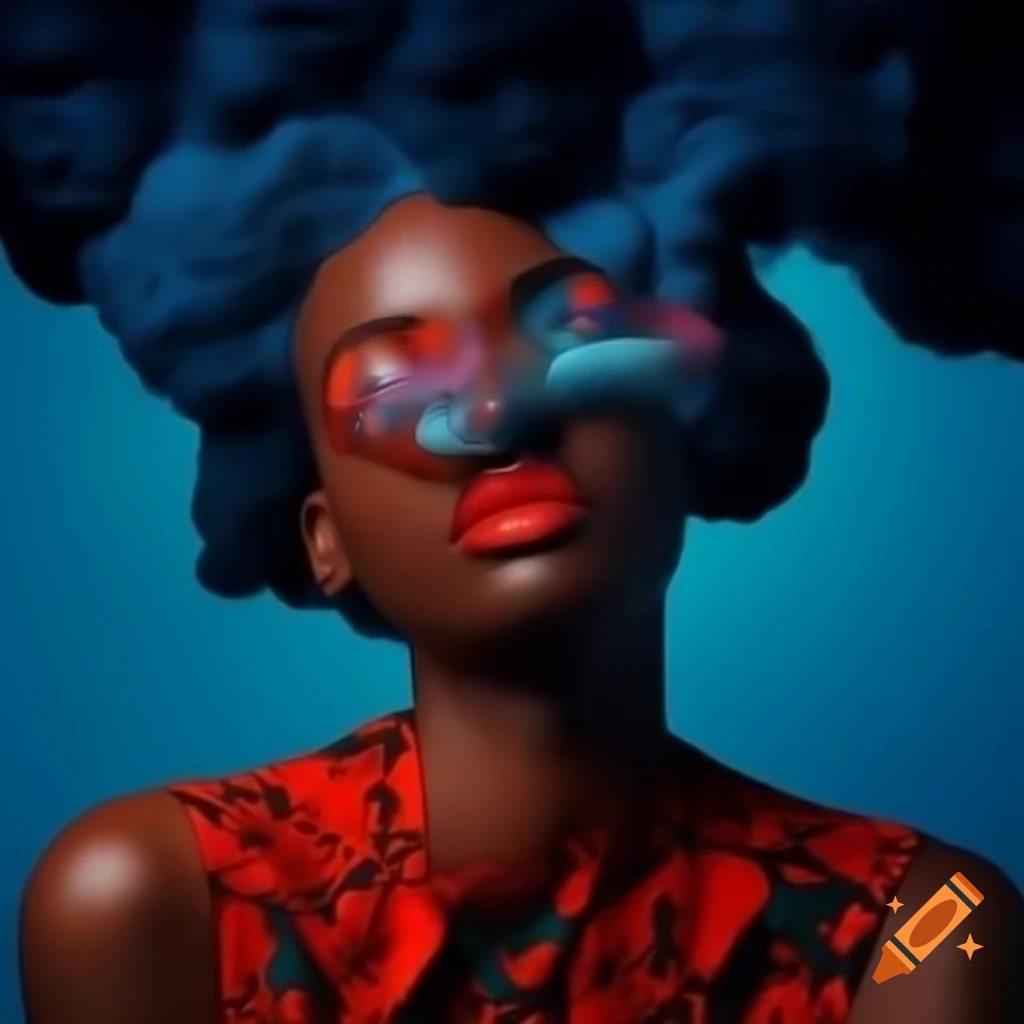 Surreal mod fashion design