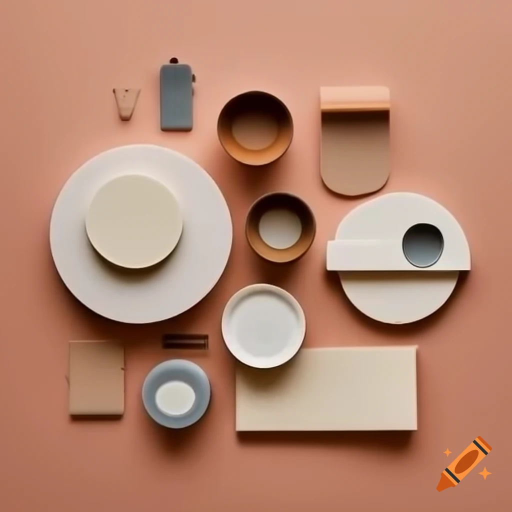 Various materials spread out for crafting or construction