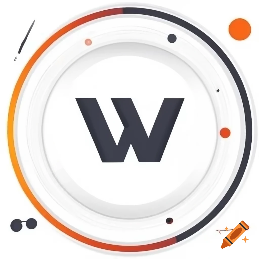 Logo design for WebMethods Cockpit v3 in white and orange colors
