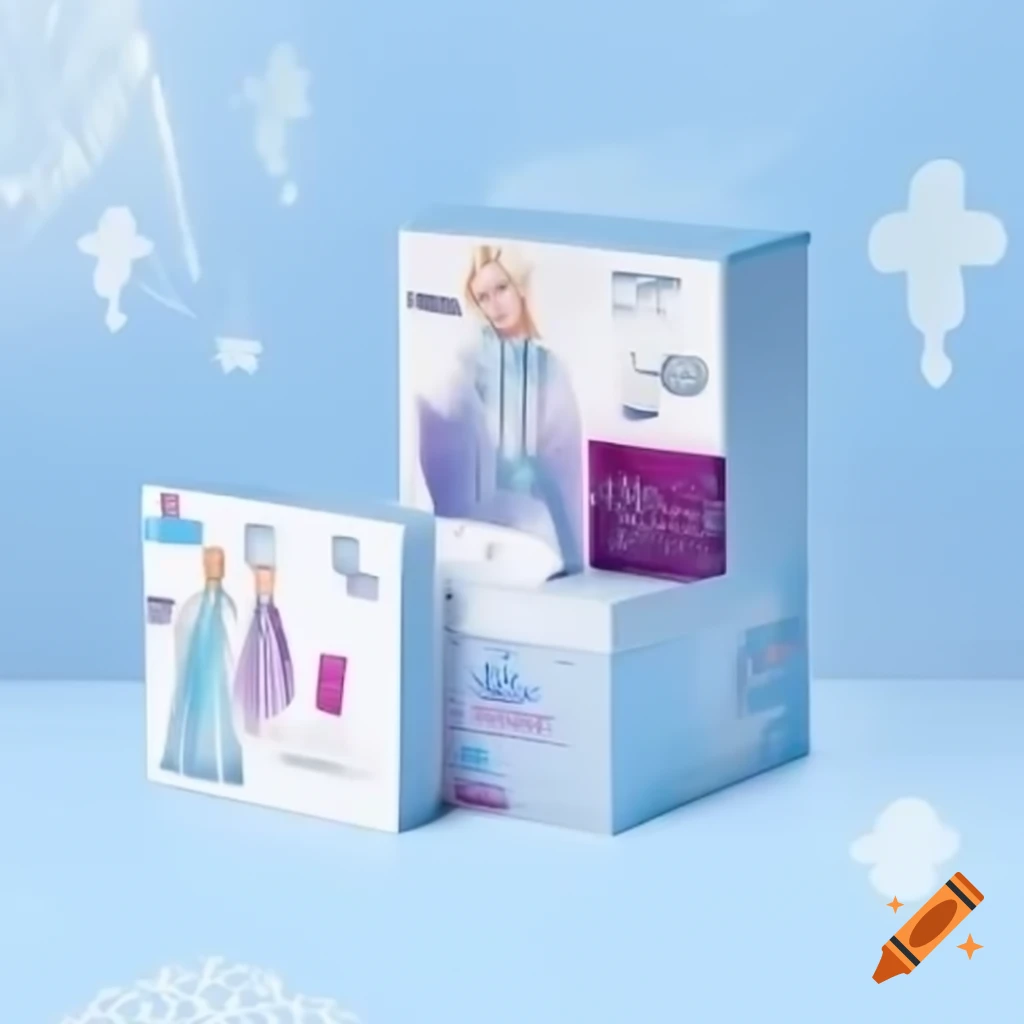 Packaging design for urinary catheter inspired by Frozen theme