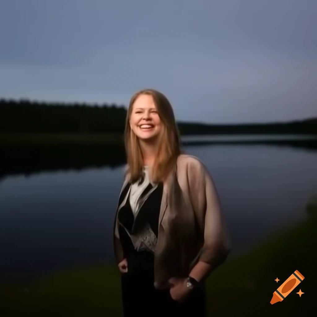 Calm lake at dawn with soft light, promoting 'Koncha-Zaspa' sanatorium