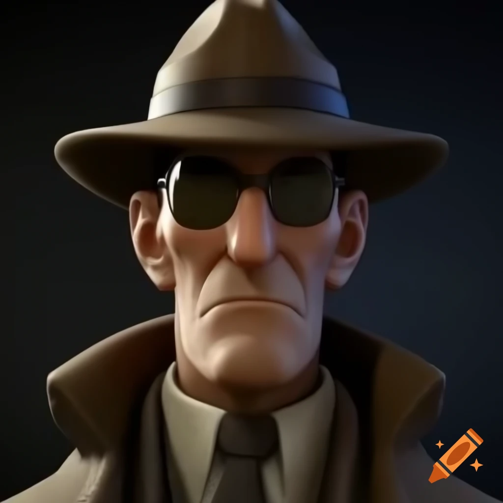 16-bit detective game character