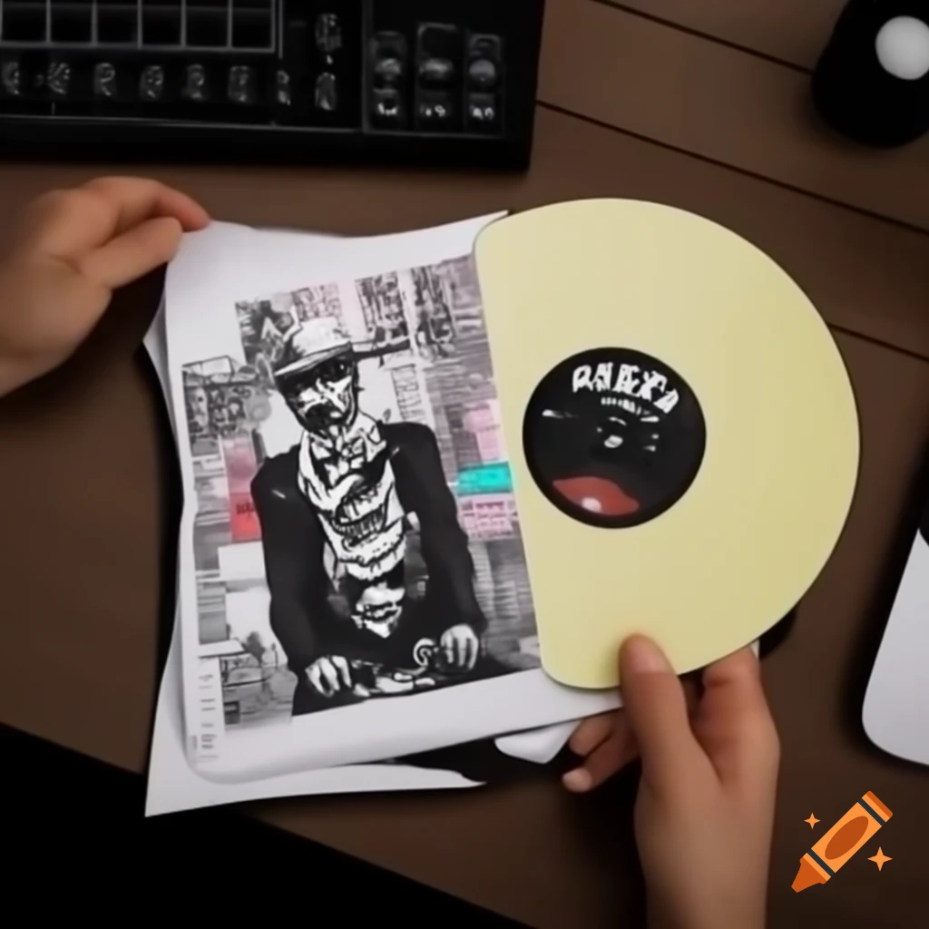 Punk rock mixtape cover titled 'TODAY' featuring man flipping desk calendar