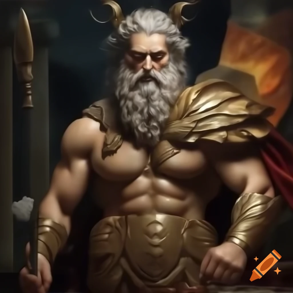 Artwork for custom card archetype inspired by Greek mythology