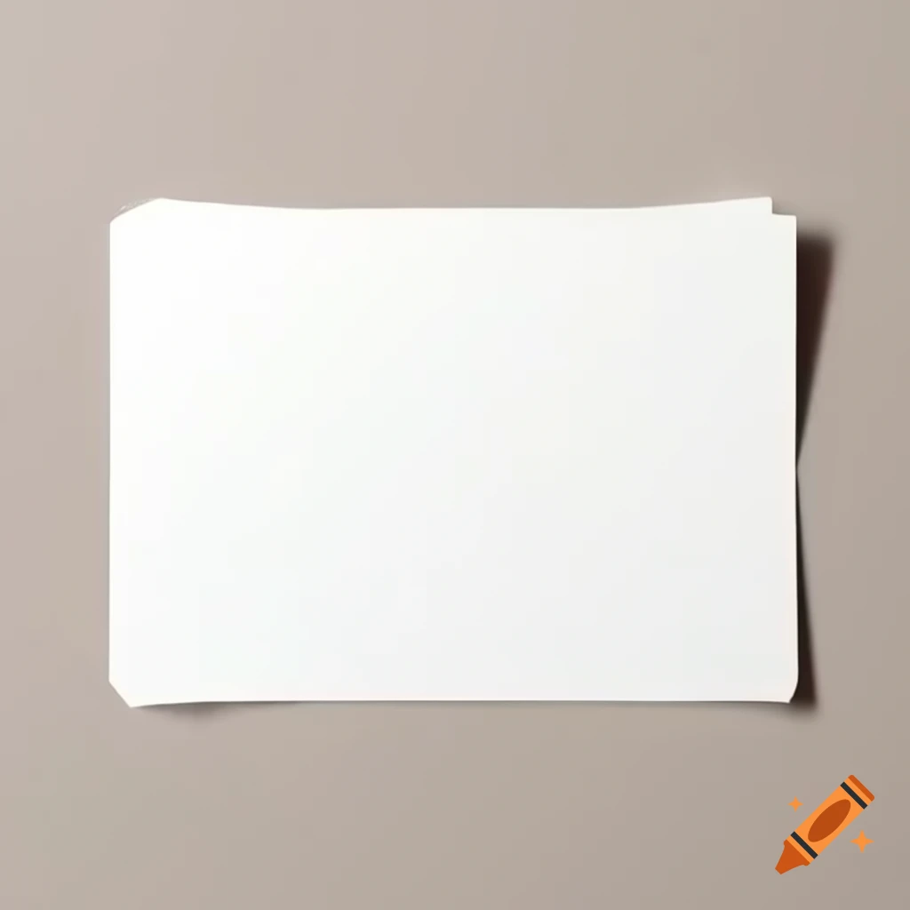 Blank title card design