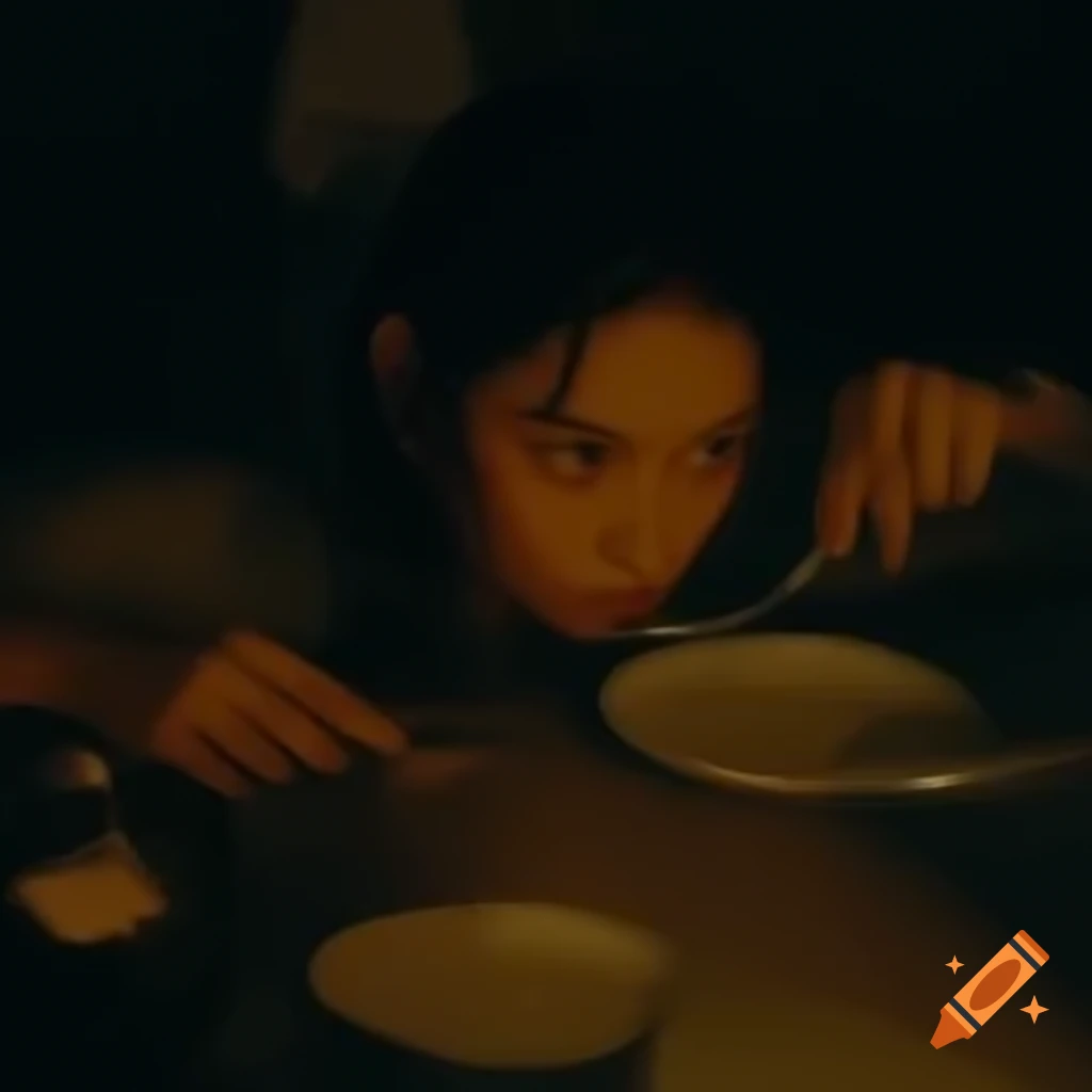 Subtle poster art of an obscure restaurant at the end of the universe