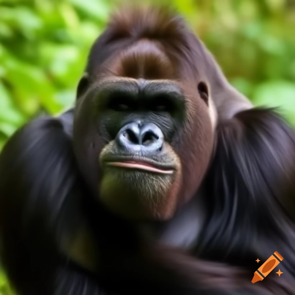 King Kong standing tall, showcasing its iconic presence