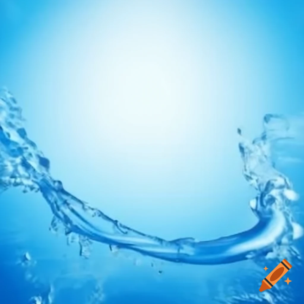 Beautiful water background ideal for circulation pump advertisement
