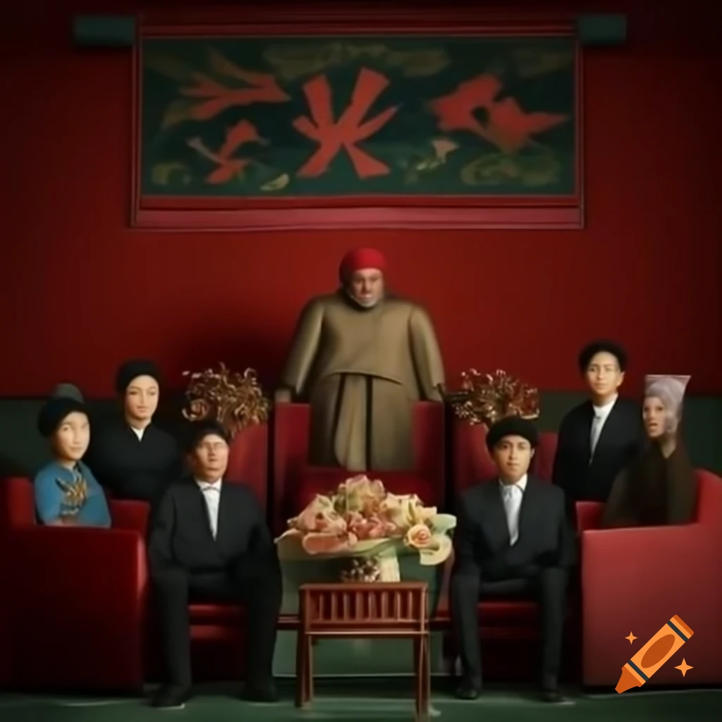Dialogue between characters including President Xi discussing implications